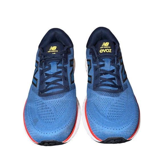 New Balance  EVOZ Men's Blue and Yellow Athletic Shoes size 11 - Picture 2 of 6